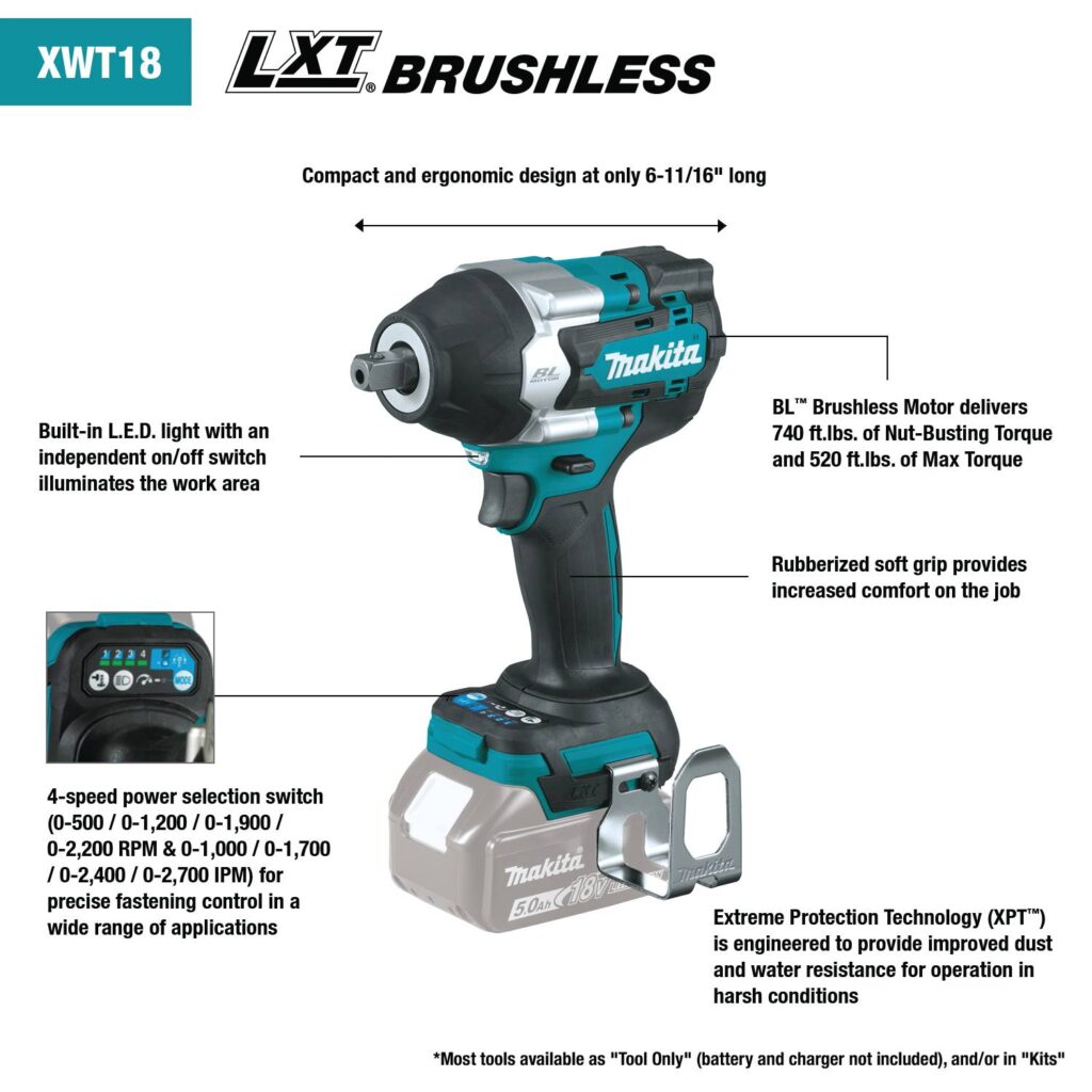 Makita Mid-Torque 1/2